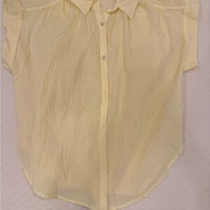 Olivaceous Soft Yellow Blouse